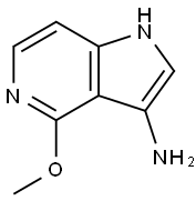 3-AMino-4-Methoxy-5-azaindole Struktur