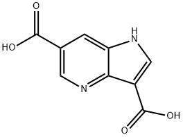 4-Azaindole-3,6-dicarboxylic acid Struktur