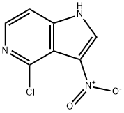 4-Chloro-3-nitro-5-azaindole Struktur