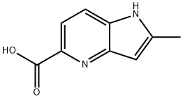 2-Methyl-4-azaindole-5-carboxylic acid Struktur