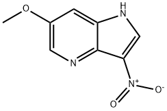 6-Methoxy-3-nitro-4-azaindole Struktur