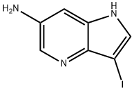 6-AMino-3-iodo-4-azaindole Struktur