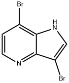 3,7-DibroMo-4-azaindole Struktur