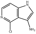 3-AMino-4-chloro-5-azaindole Struktur