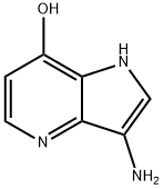 3-AMino-7-hydroxy-4-azaindole Struktur