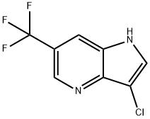 3-Chloro-6-trifluoroMethyl-4-azaindole Struktur