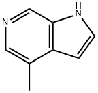 4-Methyl-1H-pyrrolo[2,3-c]pyridine Struktur