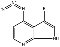 4-Azido-3-broMo-7-azaindole Struktur