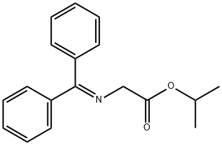 N-(Diphenylmethylene)-glycine 1-methylethyl ester Struktur