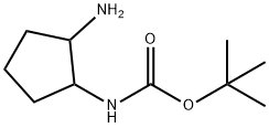 tert-Butyl (2-aMinocyclopentyl)carbaMate Struktur