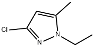 3-Chloro-1-ethyl-5-Methyl-1H-pyrazole Struktur