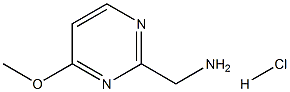 (4-METHOXYPYRIMIDIN-2-YL)METHANAMINE HYDROCHLORIDE Struktur