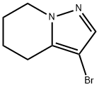 3-BroMo-4,5,6,7-tetrahydropyrazolo[1,5-a]pyridine Struktur