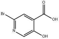 2-BroMo-5-hydroxyisonicotinic acid Struktur