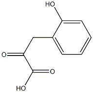 Benzenepropanoic acid, 2-hydroxy-.alpha.-oxo- Struktur