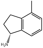 (1R)-4-Methyl-2,3-dihydro-1H-inden-1-aMine Struktur