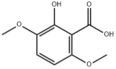 2-Hydroxy-3,6-diMethoxybenzoic acid Struktur