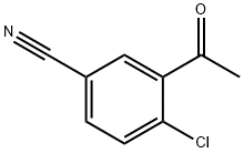 3-Acetyl-4-chlorobenzonitrile Struktur