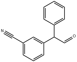 3-(2-Oxo-1-phenylethyl)benzonitrile Struktur