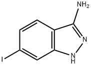 6-IODO-1H-INDAZOL-3-YLAMINE Struktur