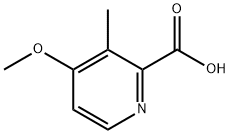 4-Methoxy-3-Methylpicolinic acid Struktur