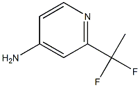 2-(1,1-Difluoroethyl)pyridin-4-aMine Struktur