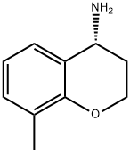 (4R)-8-Methyl-3,4-dihydro-2H-chroMen-4-aMine Struktur