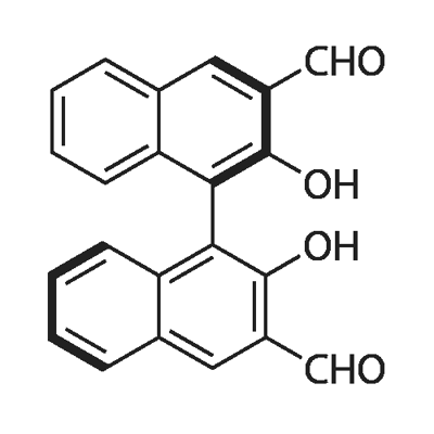 R-2,2'-dihydroxy-[1,1'-Binaphthalene]-3,3'-dicarboxaldehyde Struktur