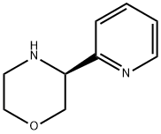 (S)-3-(Pyridin-2-yl)Morpholine Struktur