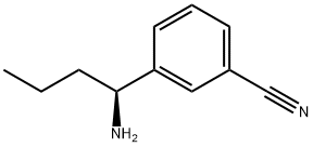 (S)-3-(1-AMinobutyl)benzonitrile hydrochloride Struktur