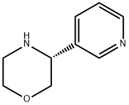 (R)-3-(Pyridin-3-yl)Morpholine Struktur