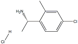 (S)-1-(4-Chloro-2-Methylphenyl)ethanaMine hydrochloride Struktur