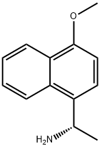 (S)-1-(4-Methoxynaphthalen-1-yl)ethanaMine Struktur