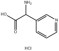 2-AMino-2-(pyridin-3-yl)acetic acid dihydrochloride Struktur