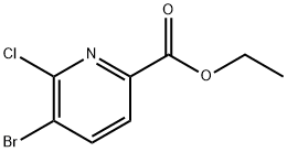 Ethyl 5-broMo-6-chloropicolinate Struktur