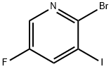 2-BroMo-5-fluoro-3-iodopyridine Struktur