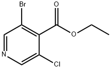 Ethyl 3-broMo-5-chloroisonicotinate Struktur