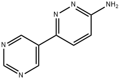 6-(pyriMidin-5-yl)pyridazin-3-aMine Struktur