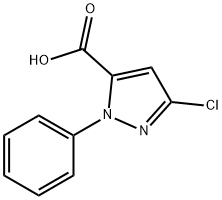 5-Chloro-2-phenyl-2H-pyrazole-3-carboxylic	acid Struktur