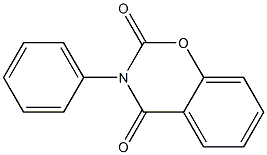 3-Phenyl-2H-benzo[e][1,3]oxazine-2,4(3H)-dione Struktur