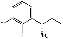 (S)-1-(2,3-Difluorophenyl)propan-1-aMine hydrochloride Struktur