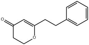 6-Phenethyl-2H-pyran-4(3H)-one Struktur