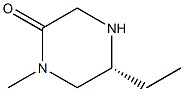 (R)-5-ETHYL-1-METHYLPIPERAZIN-2-ONE Struktur