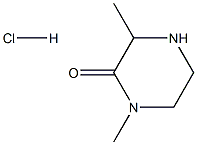 1,3-DIMETHYLPIPERAZIN-2-ONE HYDROCHLORIDE Struktur