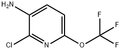 2-chloro-6-(trifluoroMethoxy)pyridin-3-aMine Struktur