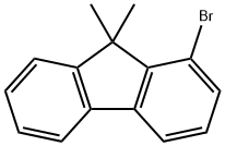 1-Bromo-9,9-dimethyl-9H-fluorene Struktur