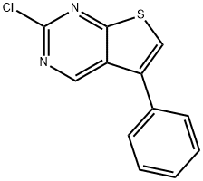 2-Chloro-5-phenylthieno[2,3-d]pyriMidine Struktur