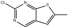 2-Chloro-6-Methylthieno[2,3-d]pyriMidine Struktur