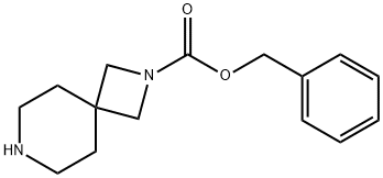 benzyl 2,7-diazaspiro[3.5]nonane-2-carboxylate Struktur