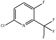 6-Chloro-3-fluoro-2-(trifluoroMethyl)pyridine Struktur